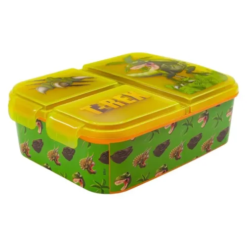 Sandwichera con triple compartimento Dinosaurios T-Rex 26220 STOR