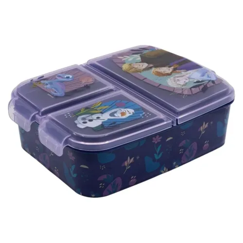 Fiambrera infantil de Frozen 2 con tres compartimentos 74220 STOR