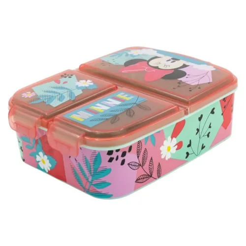 Fiambrera infantil Minnie Mouse con tres compartimentos 74420 STOR