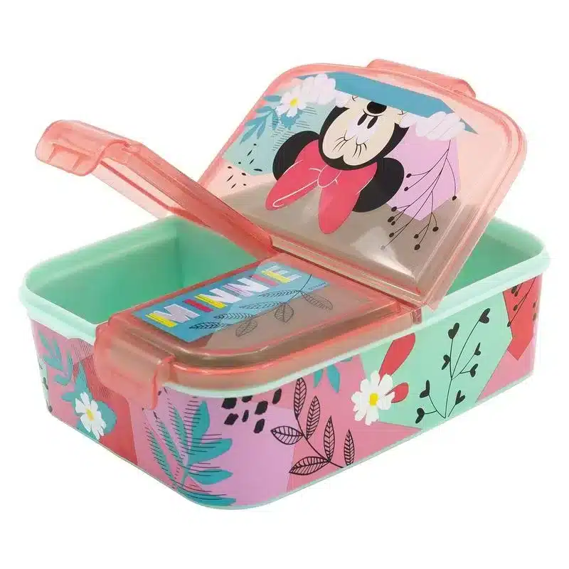 Fiambrera infantil Minnie Mouse con tres compartimentos 74420 STOR - Imagen 3