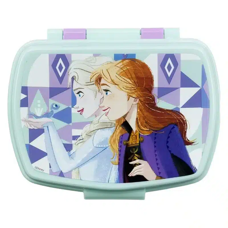 Fiambrera rectangular Frozen 2 infantil multicolor 74274 STOR - Imagen 2