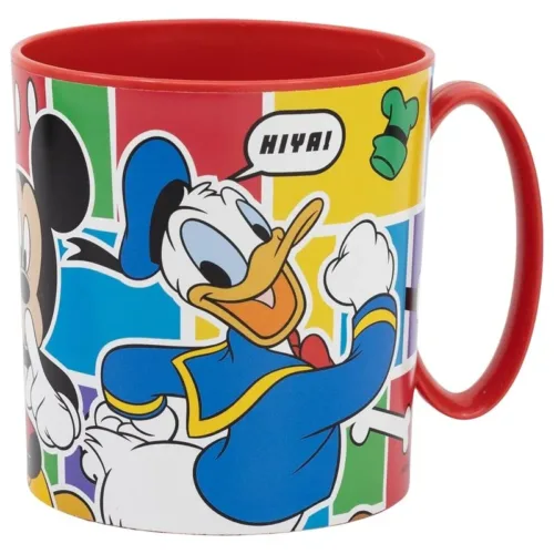 Taza infantil Mickey Mouse y sus amigos 390ml microondas 74304 STOR