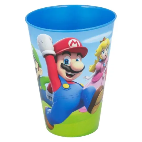 Vaso reutilizable plástico 260ml Super Mario Bros 21406 STOR