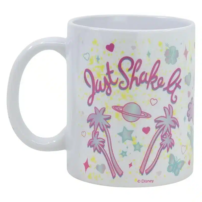 Taza de Cerámica Disney Stitch y Angel Just Shake It 325 ml 99500 STOR - Imagen 2