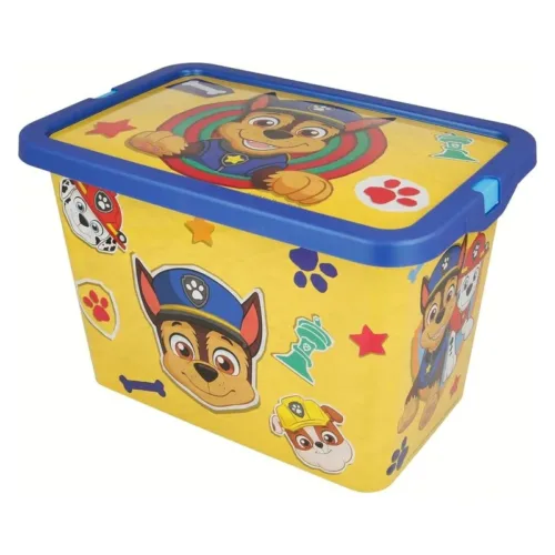 Caja de almacenamiento La Patrulla Canina 7L con cierre de clic 02544 STOR
