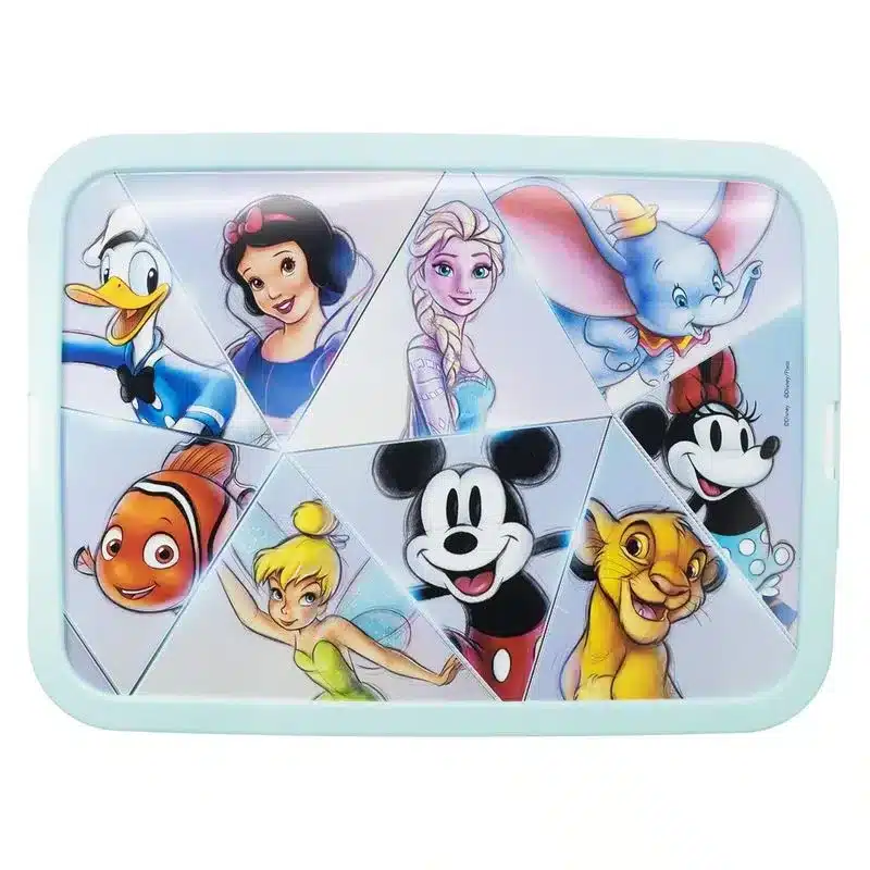 Caja de almacenaje Disney 100 Aniversario 13L con cierre de clic 03165 STOR - Imagen 2