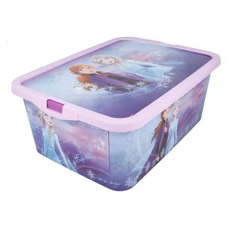 Caja de almacenaje Disney Frozen 2 13L con cierre de clic 03255 STOR