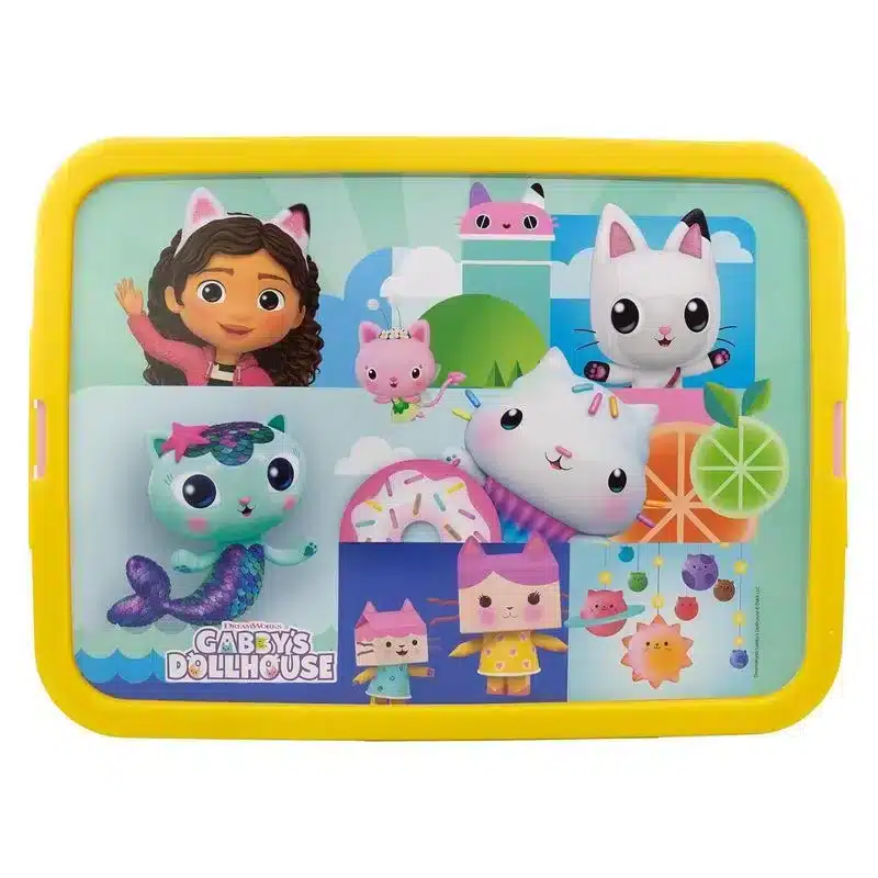 Caja de almacenaje La Casa de muñecas de Gabby 13L con clic 02455 STOR - Imagen 2