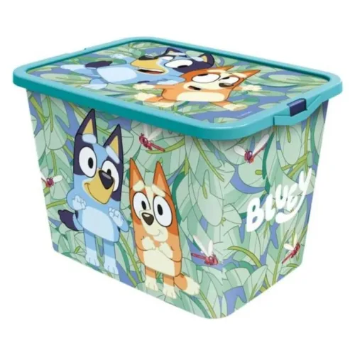 Caja de almacenamiento Bluey 23L cierre clic 03666 STOR