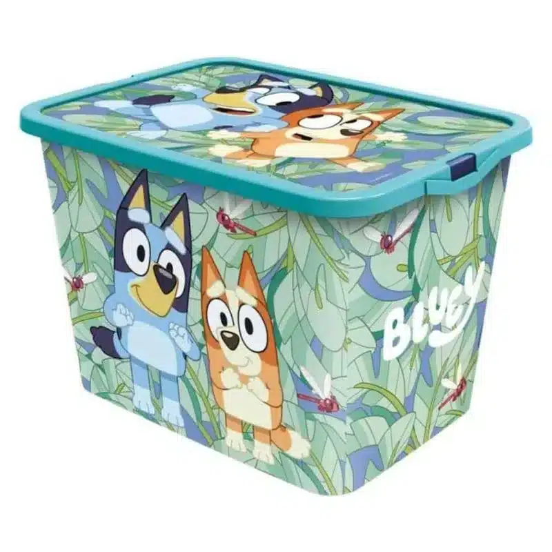 Caja de almacenamiento Bluey 23L cierre clic 03666 STOR