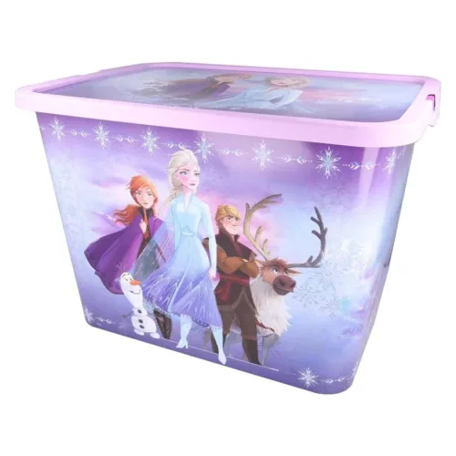 Caja de almacenamiento Disney Frozen 2 23L cierre clic 03256 STOR