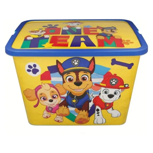 Caja de almacenaje La Patrulla Canina 23L con cierre clic 02546 STOR