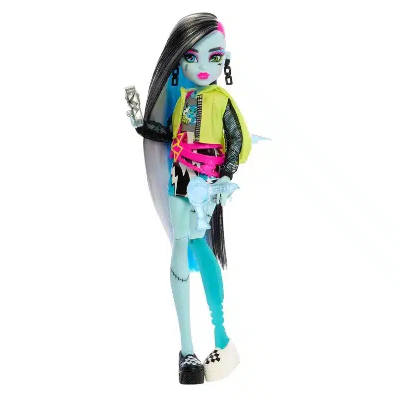 Muñeca Monster High Frankie Stein Skulltimate Secrets con armario HNF79 MATTEL - Imagen 2