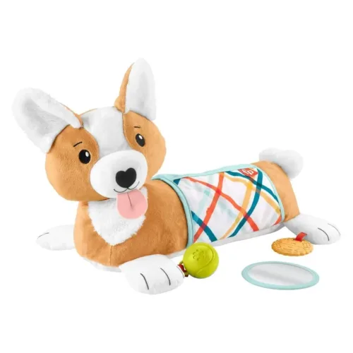 Peluche sensorial Cojín cachorro 3 en 1 Fisher-Price HJW10 MATTEL