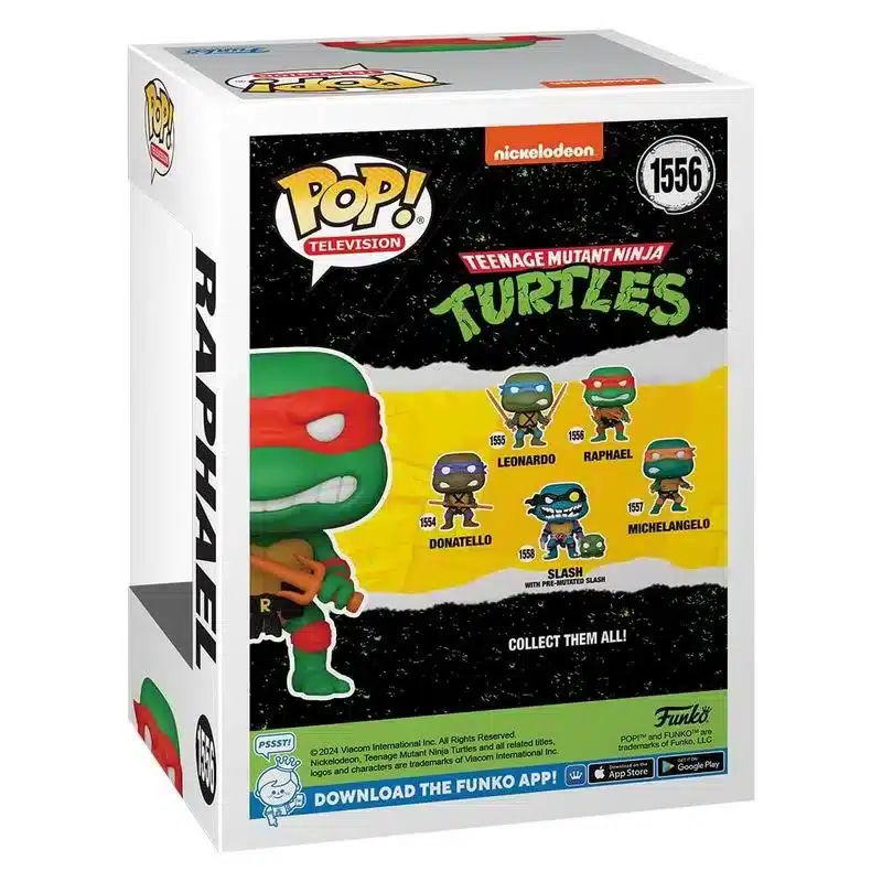 Funko Pop! Tortugas Ninjas Mutant Ninja Raphael figura vinilo FFK78051 FUNKO - Imagen 3
