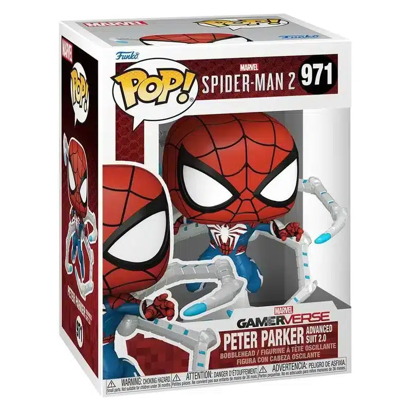 Funko POP! Games Spider-Man 2 Peter Parker figura completa vinilo - Imagen 2