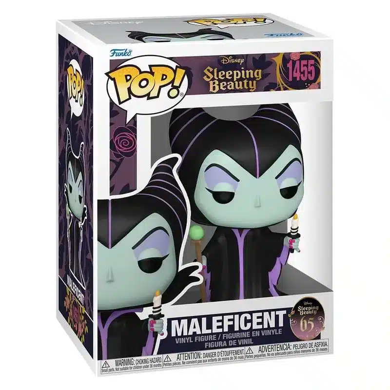 Funko Pop Maléfica Bella Durmiente 65 aniversario 1455 FFK78182 FUNKO - Imagen 2