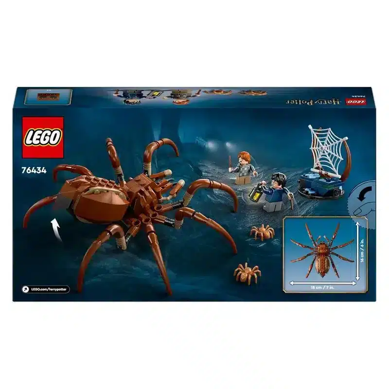 LEGO 76434 Harry Potter Aragog en el Bosque Prohíbido con Ron y Harry - Imagen 2
