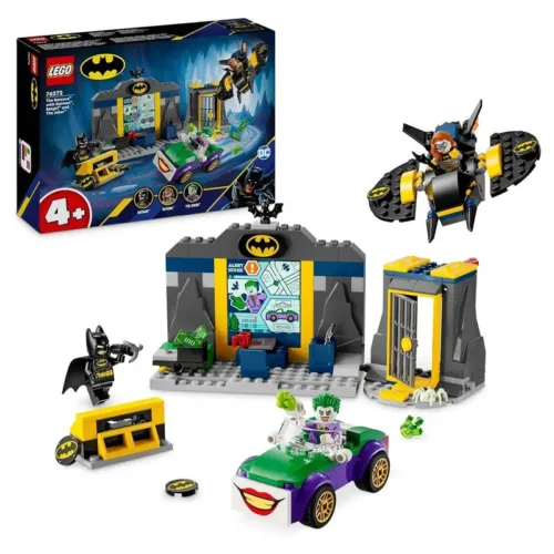 LEGO 76272 Batcueva figuras Batman, Bargirl y El Joker accesorios incluidos