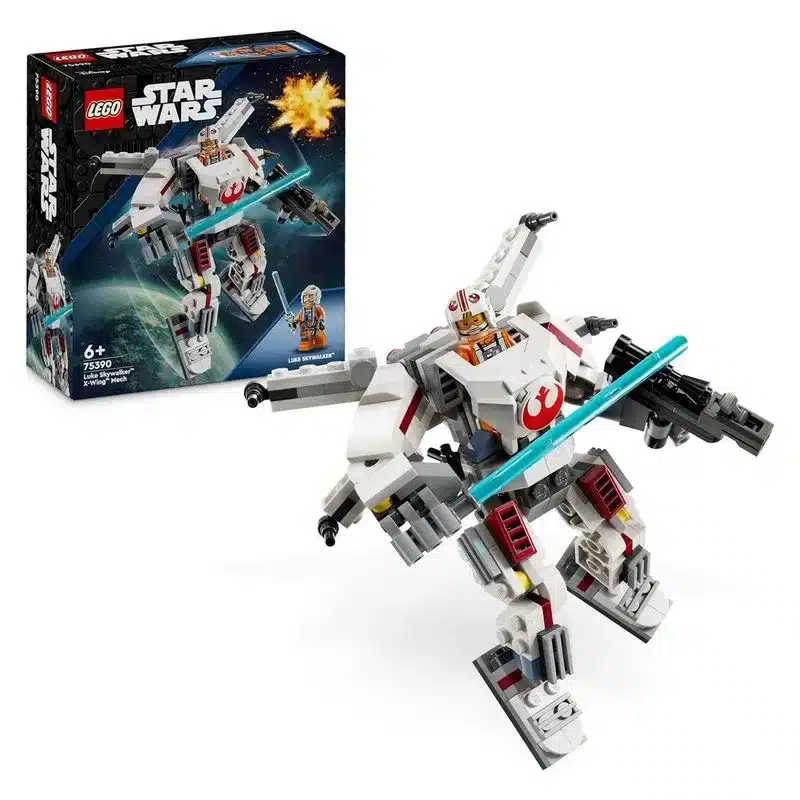 LEGO 75390 Star Wars Meca Ala-X Luke Skywalker con espada láser