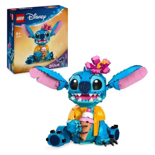 LEGO 43249 Disney Stitch con un helado y flor en la cabeza