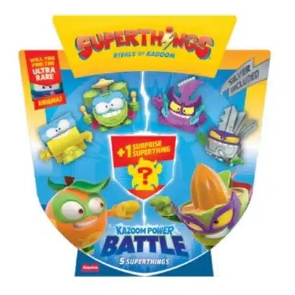 Superthings pack de 5 Kazoom Power con 1 sorpresa PST15B616IN00 MAGI ...