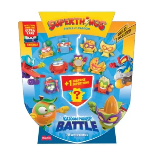 Superthings pack de 10 Kazoom Power con 1 sorpresa PST15B016IN00 MAGI
