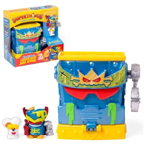 Base secreta Mr King de Superthings con 2 figuras exclusivas 36112 MAGICBOX