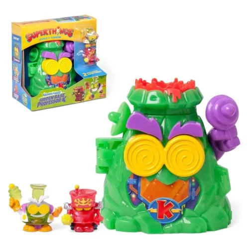 Base secreta Professor K Superthings con 2 figuras exclusivas PSTSP112IN250 MAGI