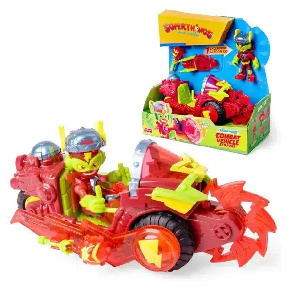 Vehículo combate Kid Fury Superthings Kazoom Power 35825 MAGICBOX ...
