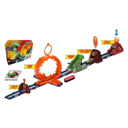 Volcanosaurus T-Racers Mix´race 90 combinaciones reto 35375 MAGICBOX