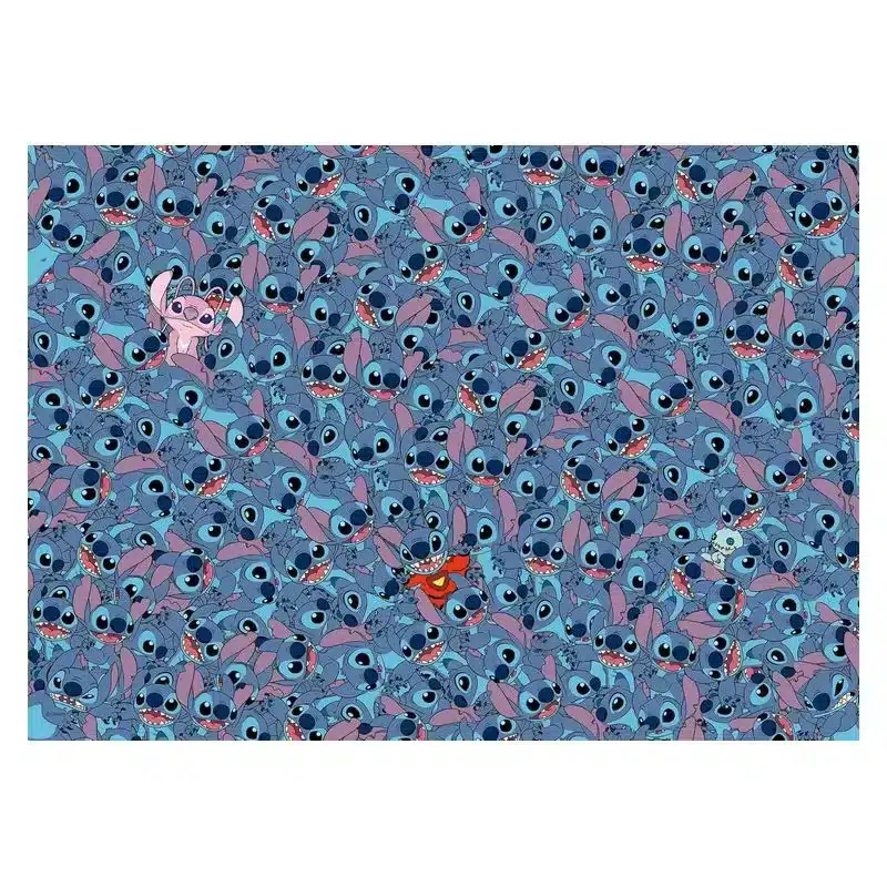 Puzzle Stitch 1000 piezas Stitch challenge 12001265 RAVENSBURGER - Imagen 2