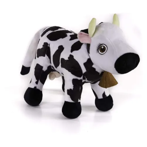 Peluche DX musical la Vaca Lola La Granja de Zenón 80003 BANDAI