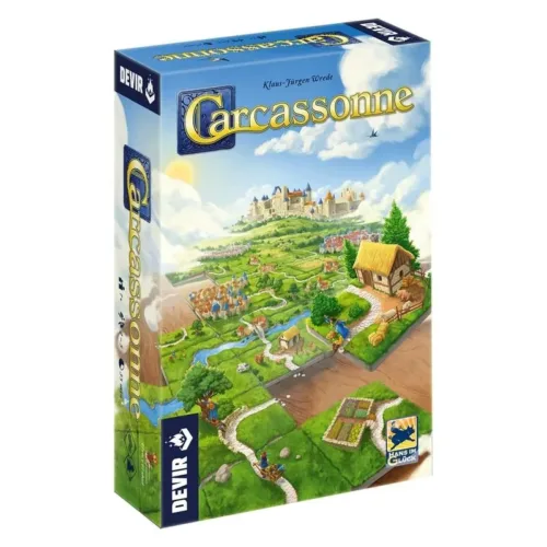 Juego de mesa Carcassonne clásico BGCARCAS2 CB/22593 DEVIR