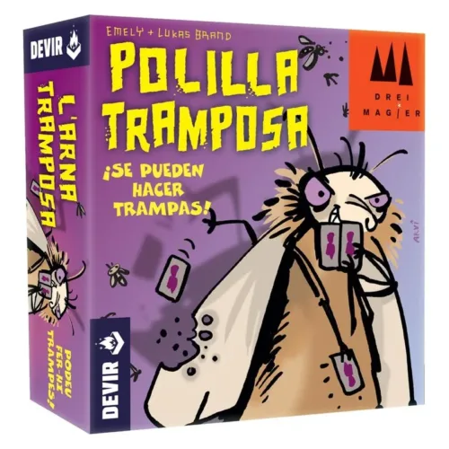 Juego de cartas Polilla Tramposa BGPOLI CB/21138 DEVIR