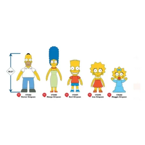 Peluche los Simpsons 15 cm surtido serie 1 175454-PQ-GEN JAKK