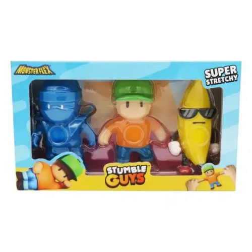 Pack Stumbleguys monsterflex 3 unidades superstretchy 64390005 BIZAK