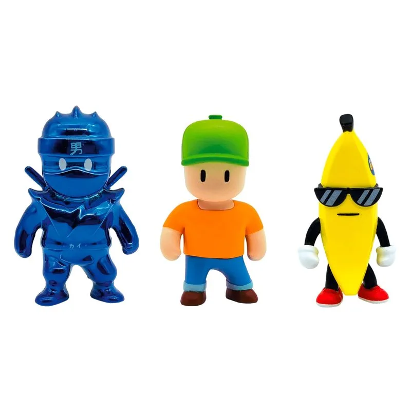 Pack Stumbleguys monsterflex 3 unidades superstretchy 64390005 BIZAK - Imagen 2