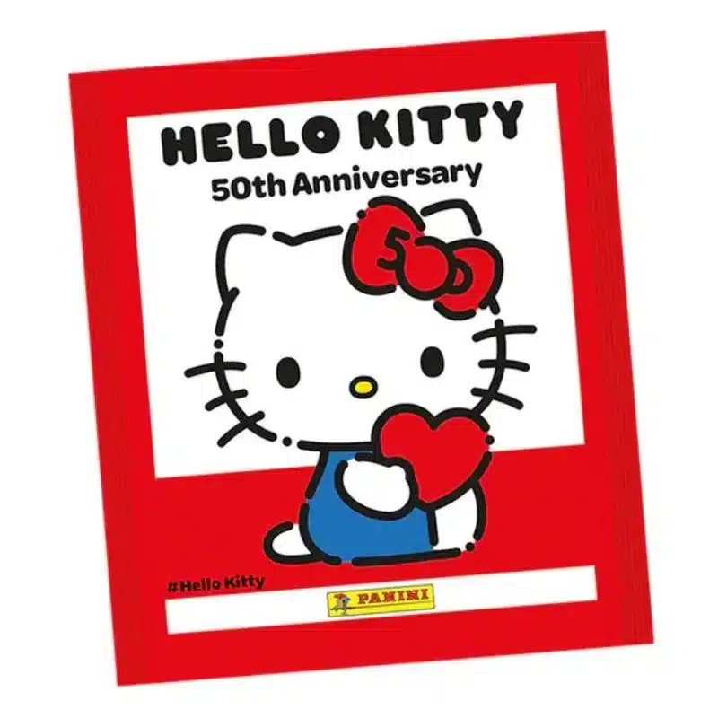 Sobre cromos Hello Kitty 2024 especial 50 aniversario Panini
