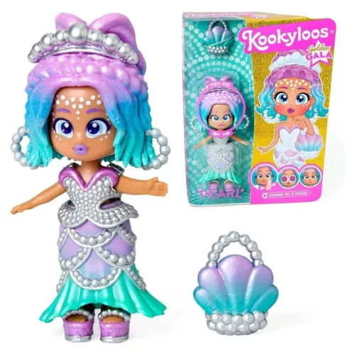 Muñeca Kookyloos Golden Gala Pearl con accesorios 34996 MAGICBOX
