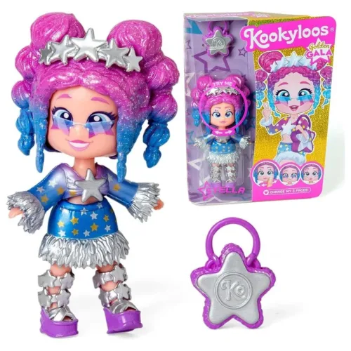 Muñeca Kookyloos Golden Gala Stella con accesorios 35061 MAGICBOX