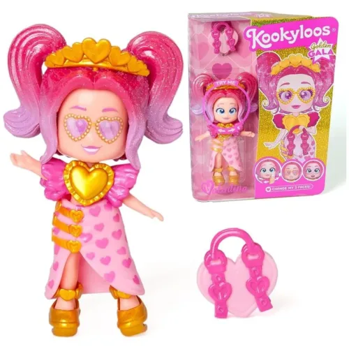 Muñeca Kookyloos Golden Gala Valentin con accesorios 35030 MAGIC