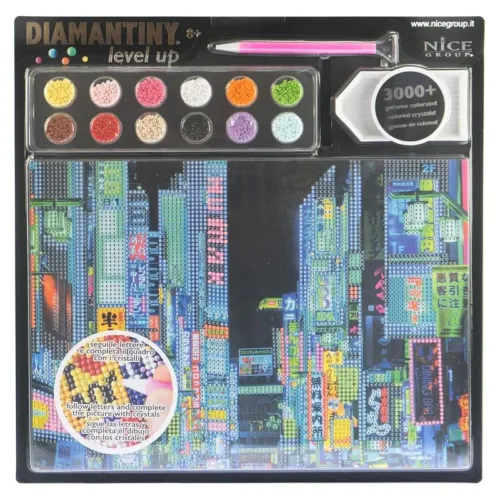 Diamantiny ciudad hong kong A4 decorar con diamantes 96323s96320s96601