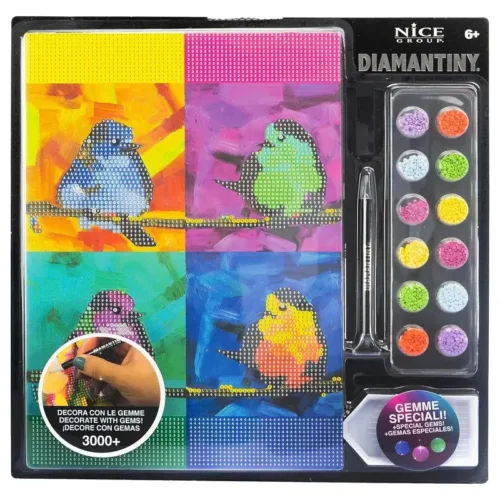 Diamantiny pájaros A4 para decorar con diamantes 96342s96340s96601