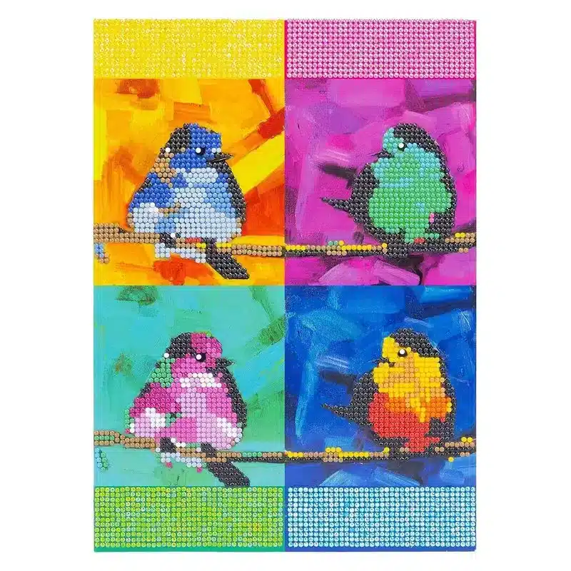 Diamantiny pájaros A4 para decorar con diamantes 96342s96340s96601 - Imagen 2