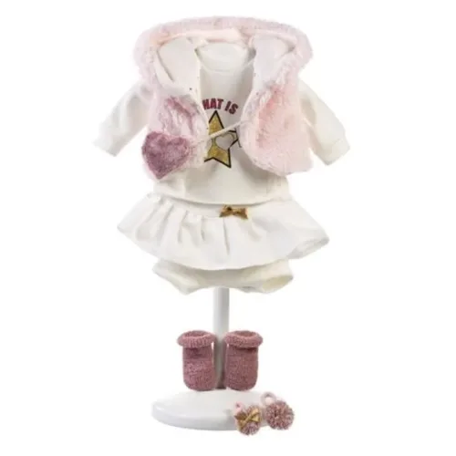 Ropa para muñecas conjunto estrella 40-42cm 42404 LLORENS
