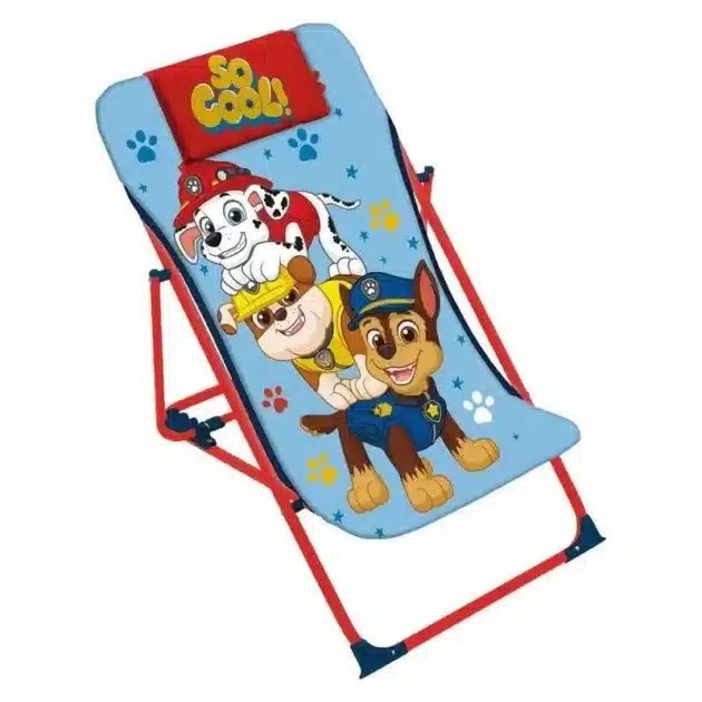 Tumbona plegable infantil La Patrulla Canina 43x66x61cm PW16152 ARDITEX