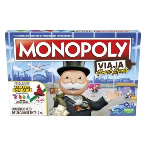 Juego de mesa Monopoly viaja por el mundo F4007 HASBRO