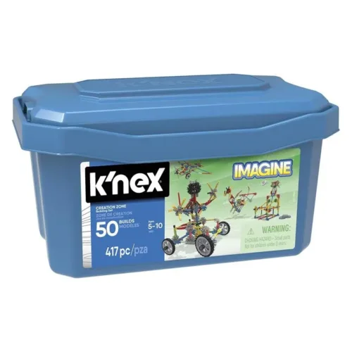 Juego de construcción baúl Knex Imagine 417 piezas 41251 KNEX