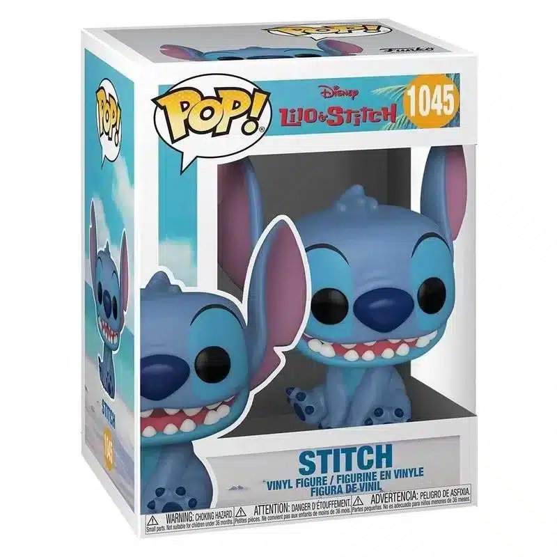 Funko Pop! Disney Stitch sonriendo figura completa vinilo FFK55617 FUNKO - Imagen 2